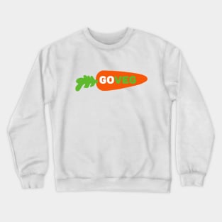 Go veg Crewneck Sweatshirt